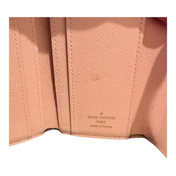 Louis Vuitton Monogram Canvas Rosalie Coin Purse Wallet Pink Interior - Picture 3 of 6